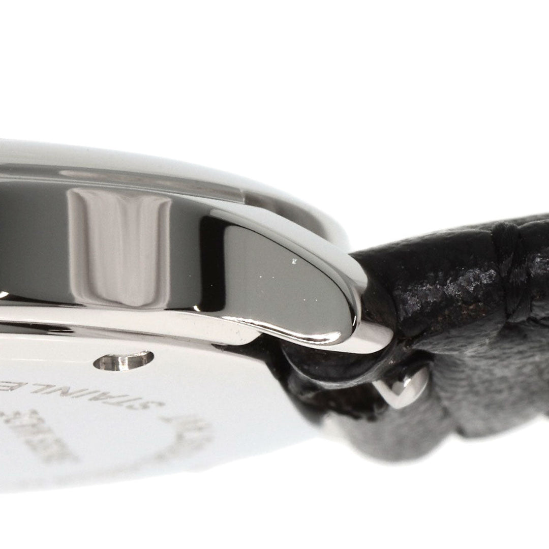 CARTIER Watches Quartz WSPN0030 Stainless Steel, Black Strap Silver Ronde Must Do Cartier 1.1" Silver dial Women Used Authentic