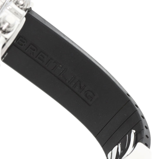 BREITLING Watches Mechanical Automatic AB0110 Stainless Steel Silver Chrono mat 44 blue dial