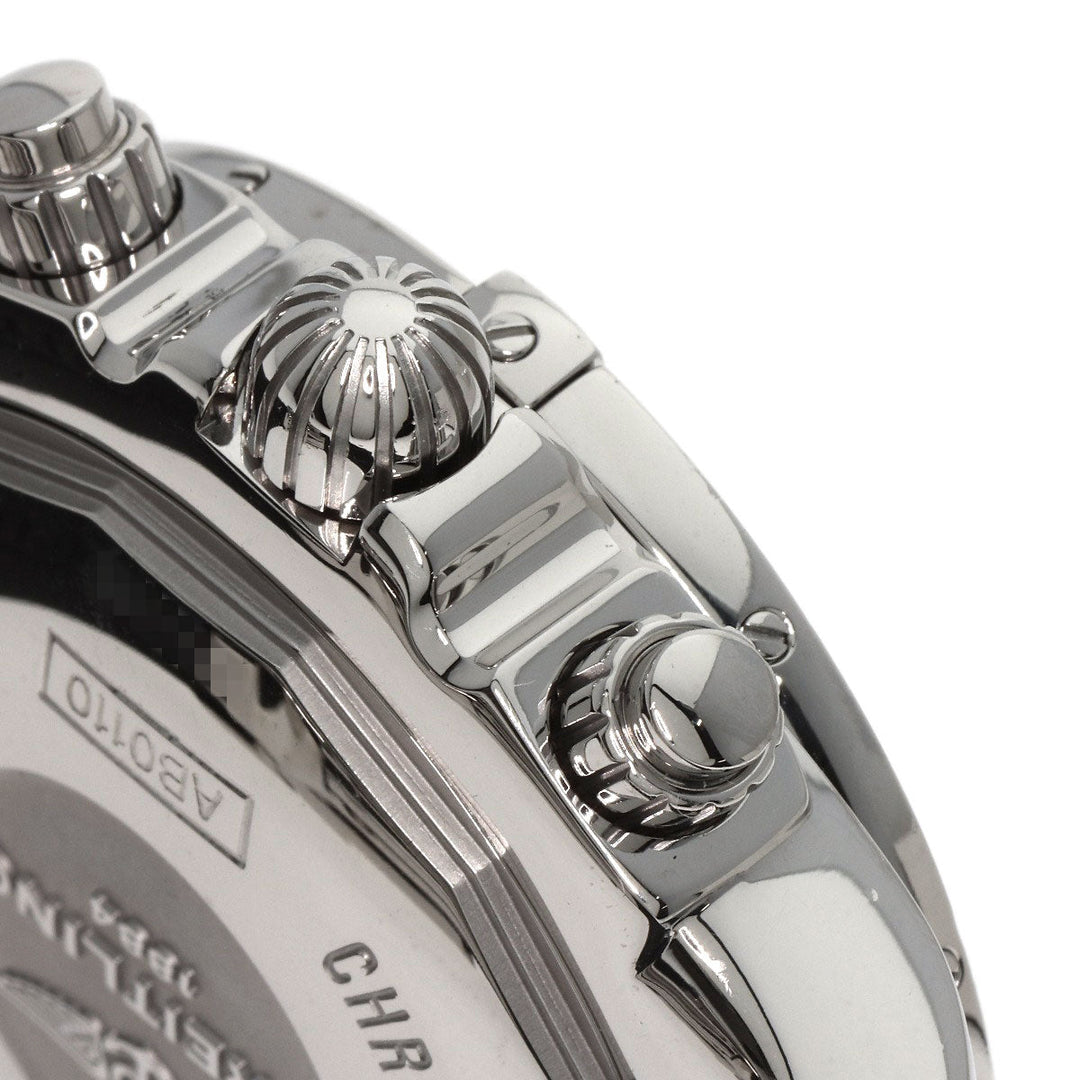 BREITLING Watches Mechanical Automatic AB0110 Stainless Steel Silver Chrono mat 44 blue dial