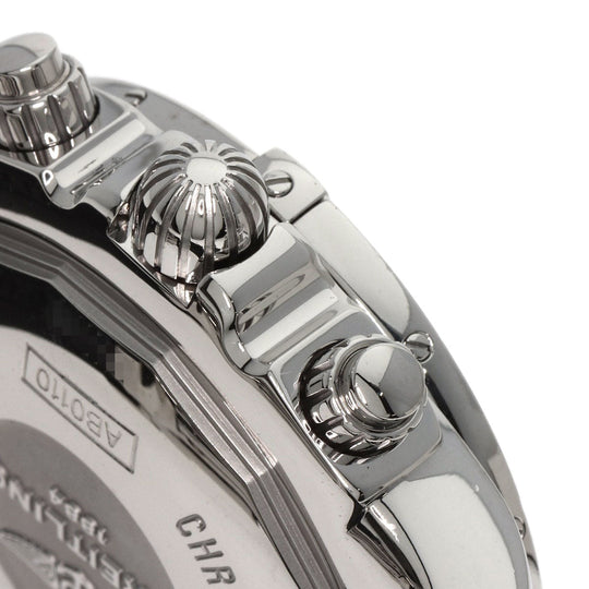 BREITLING Watches Mechanical Automatic AB0110 Stainless Steel Silver Chrono mat 44 blue dial