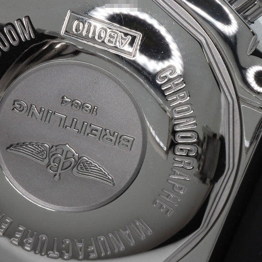 BREITLING Watches Mechanical Automatic AB0110 Stainless Steel Silver Chrono mat 44 blue dial