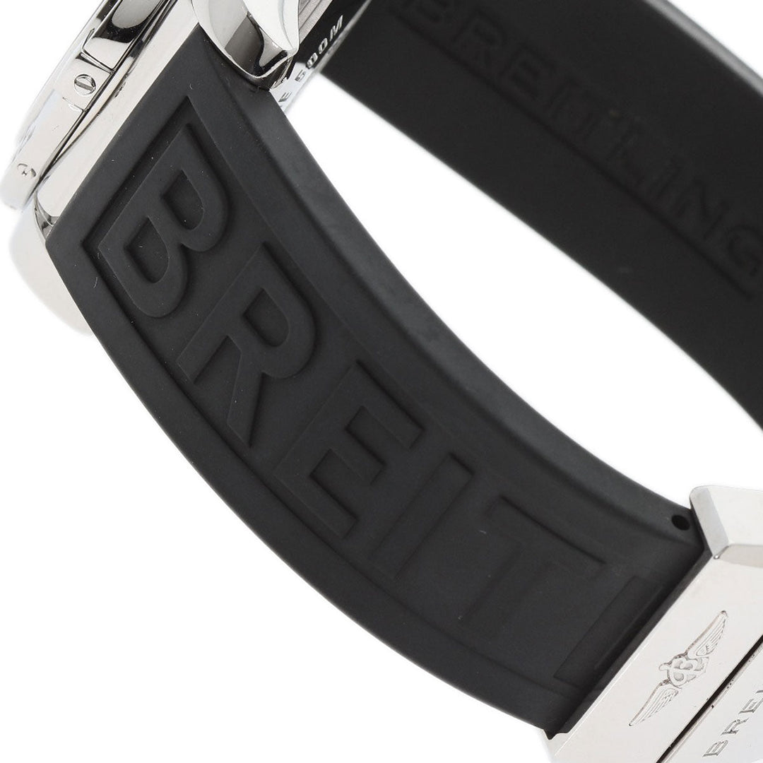 BREITLING Watches Mechanical Automatic AB0110 Stainless Steel Silver Chrono mat 44 blue dial