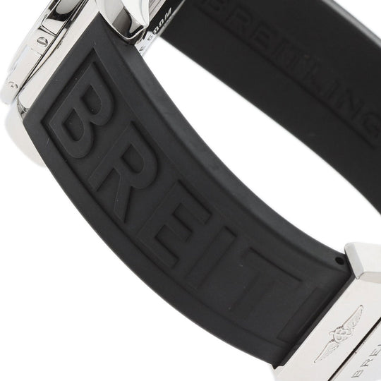 BREITLING Watches Mechanical Automatic AB0110 Stainless Steel Silver Chrono mat 44 blue dial