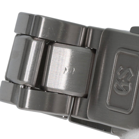 SEIKO Watches Quartz SBGF021 Stainless Steel , Stainless Steel Silver Grand Seiko Round Face black dial mens Used Authentic