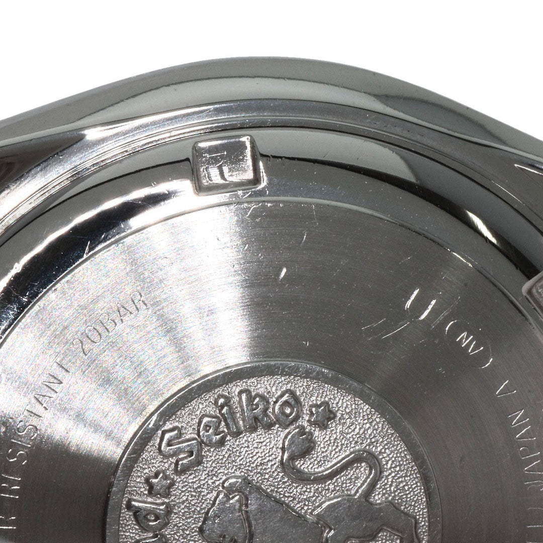 SEIKO Watches Quartz SBGF021 Stainless Steel , Stainless Steel Silver Grand Seiko Round Face black dial mens Used Authentic