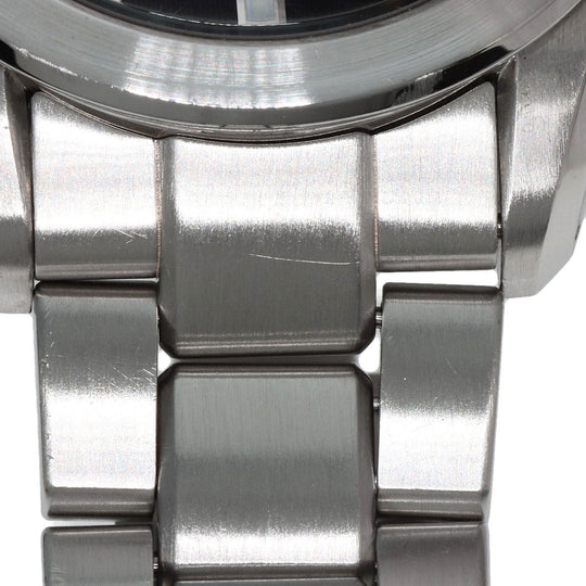 SEIKO Watches Quartz SBGF021 Stainless Steel , Stainless Steel Silver Grand Seiko Round Face black dial mens Used Authentic