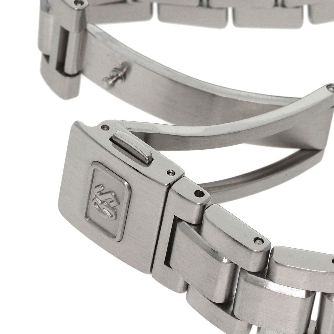 SEIKO Watches Quartz SBGF021 Stainless Steel , Stainless Steel Silver Grand Seiko Round Face black dial mens Used Authentic