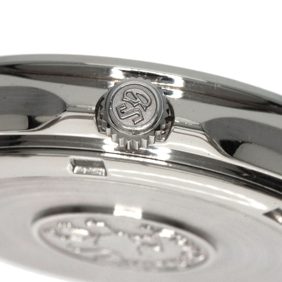 SEIKO Watches Quartz SBGF021 Stainless Steel , Stainless Steel Silver Grand Seiko Round Face black dial mens Used Authentic