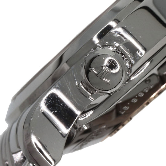 JAEGER-LECOULTRE Watches Mechanical Automatic 146.8.97 Stainless Steel , Stainless Steel Silver Master compressor memo box black dial mens Used Authentic