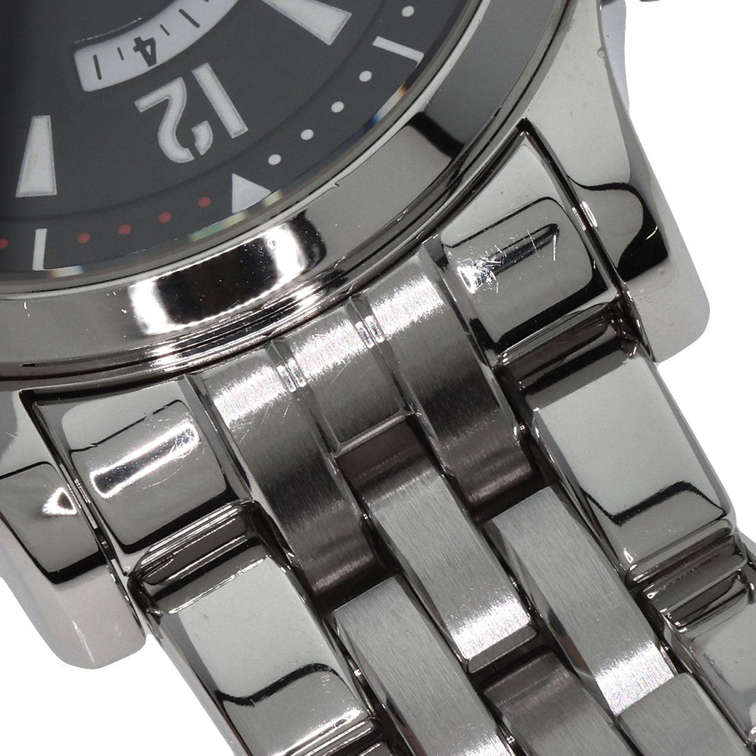 JAEGER-LECOULTRE Watches Mechanical Automatic 146.8.97 Stainless Steel , Stainless Steel Silver Master compressor memo box black dial mens Used Authentic