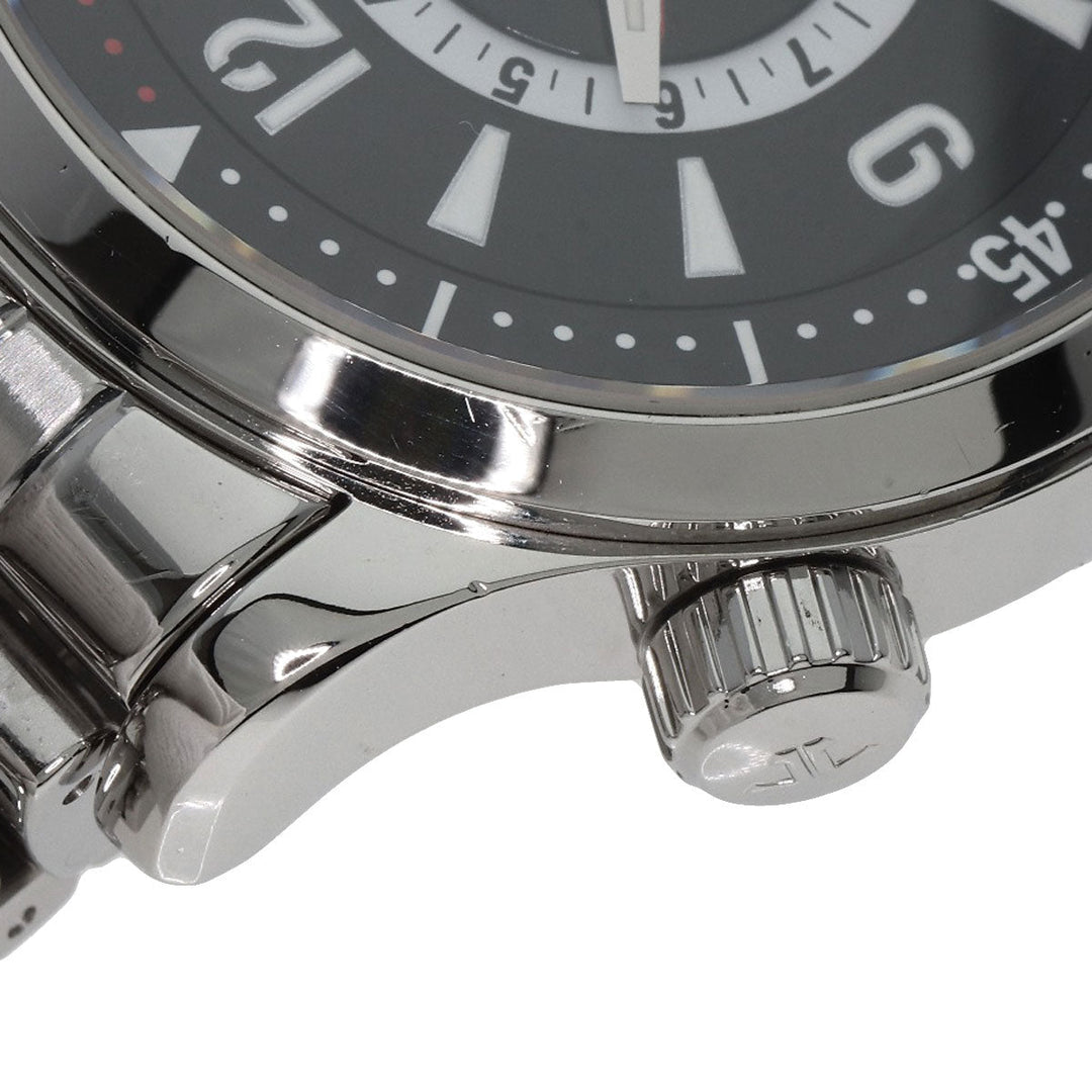 JAEGER-LECOULTRE Watches Mechanical Automatic 146.8.97 Stainless Steel , Stainless Steel Silver Master compressor memo box black dial mens Used Authentic