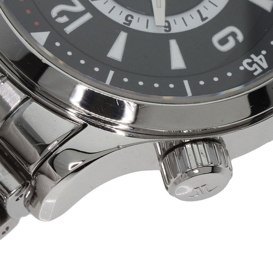 JAEGER-LECOULTRE Watches Mechanical Automatic 146.8.97 Stainless Steel , Stainless Steel Silver Master compressor memo box black dial mens Used Authentic