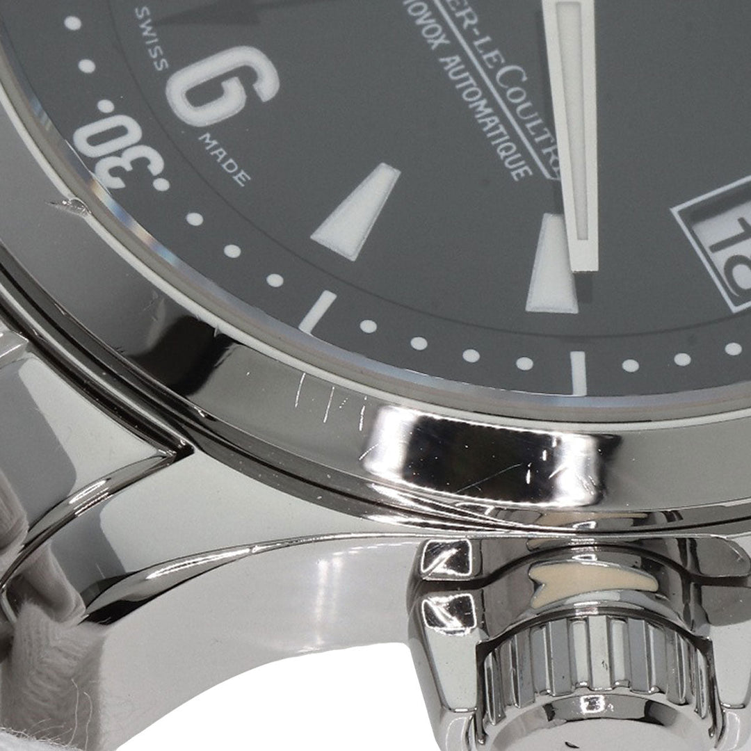 JAEGER-LECOULTRE Watches Mechanical Automatic 146.8.97 Stainless Steel , Stainless Steel Silver Master compressor memo box black dial mens Used Authentic
