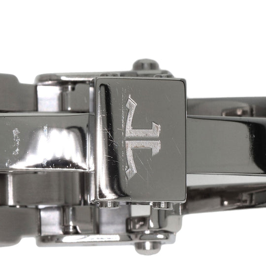 JAEGER-LECOULTRE Watches Mechanical Automatic 146.8.97 Stainless Steel , Stainless Steel Silver Master compressor memo box black dial mens Used Authentic