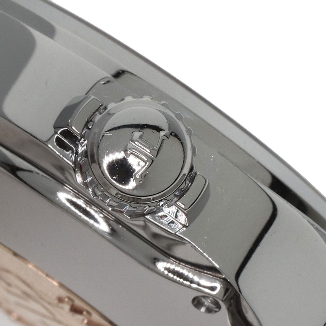 JAEGER-LECOULTRE Watches Mechanical Automatic 146.8.97 Stainless Steel , Stainless Steel Silver Master compressor memo box black dial mens Used Authentic