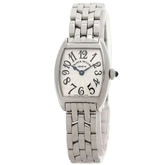 FRANCK MULLER Watches Quartz 2251QZ Stainless Steel , Stainless Steel Silver Tono Carbex Intermidier Silver dial Women Used Authentic