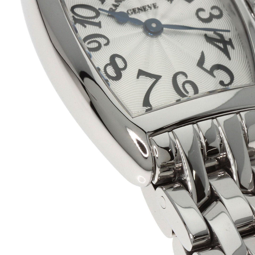 FRANCK MULLER Watches Quartz 2251QZ Stainless Steel , Stainless Steel Silver Tono Carbex Intermidier Silver dial Women Used Authentic