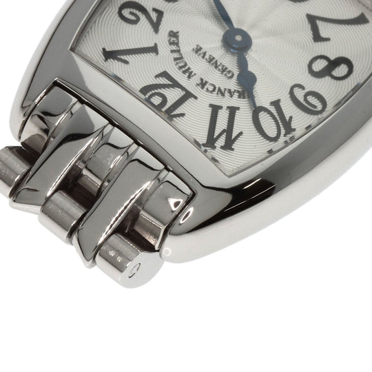 FRANCK MULLER Watches Quartz 2251QZ Stainless Steel , Stainless Steel Silver Tono Carbex Intermidier Silver dial Women Used Authentic