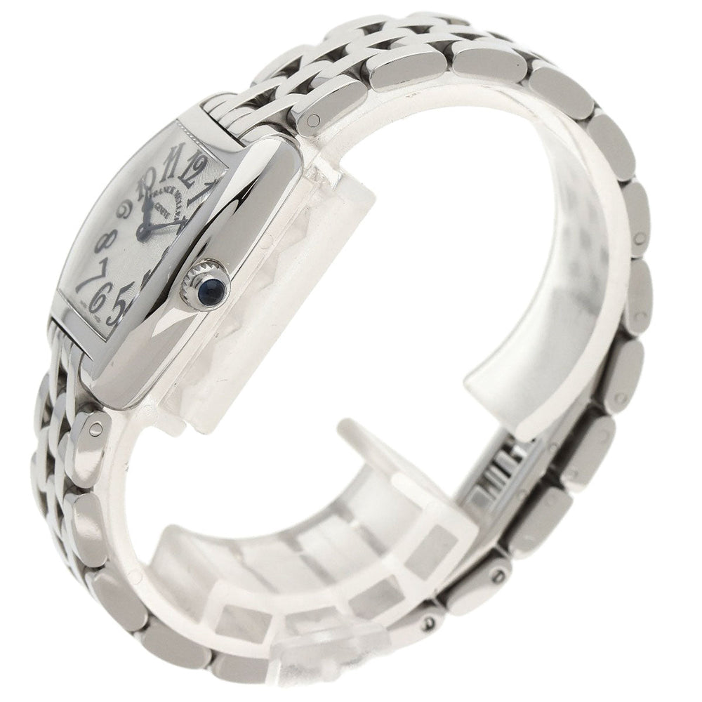 FRANCK MULLER Watches Quartz 2251QZ Stainless Steel , Stainless Steel Silver Tono Carbex Intermidier Silver dial Women Used Authentic