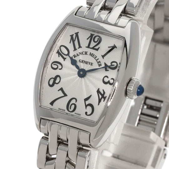 FRANCK MULLER Watches Quartz 2251QZ Stainless Steel , Stainless Steel Silver Tono Carbex Intermidier Silver dial Women Used Authentic