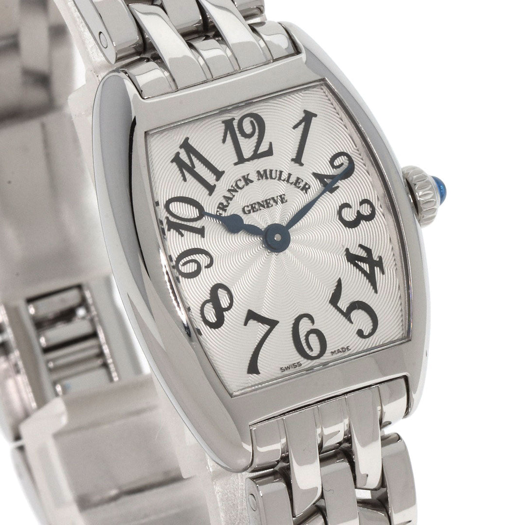 FRANCK MULLER Watches Quartz 2251QZ Stainless Steel , Stainless Steel Silver Tono Carbex Intermidier Silver dial Women Used Authentic