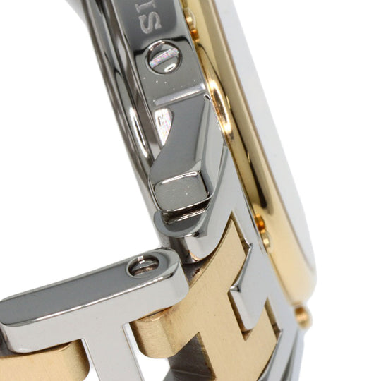 HERMES Watches Quartz CL4.220 Stainless Steel gold Clipper black dial