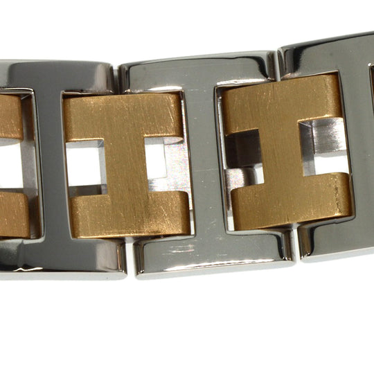 HERMES Watches Quartz CL4.220 Stainless Steel gold Clipper black dial