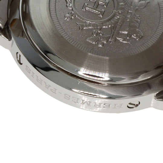 HERMES Watches Quartz CL4.220 Stainless Steel gold Clipper black dial