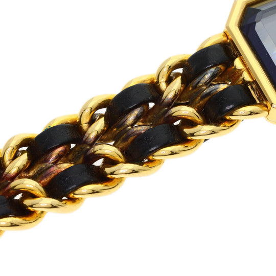 CHANEL Watches Quartz H0001 Gold Plated gold Premiere M black dial