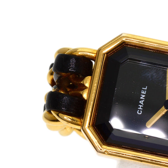 CHANEL Watches Quartz H0001 Gold Plated gold Premiere M black dial