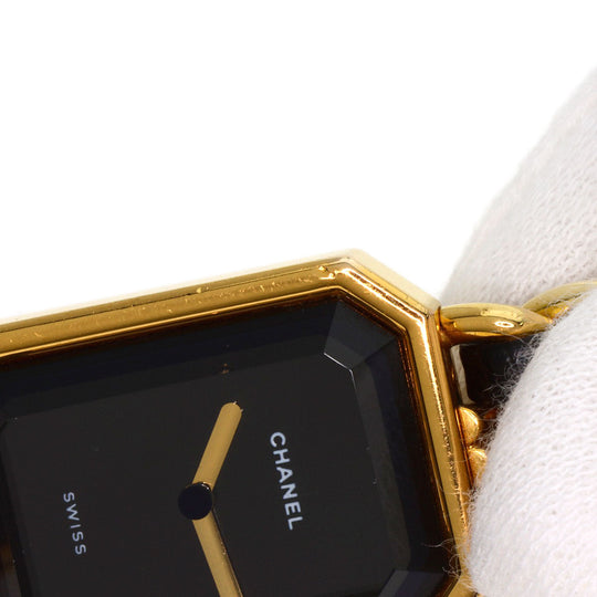 CHANEL Watches Quartz H0001 Gold Plated gold Premiere M black dial