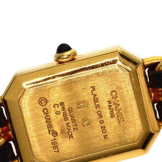CHANEL Watches Quartz H0001 Gold Plated gold Premiere M black dial