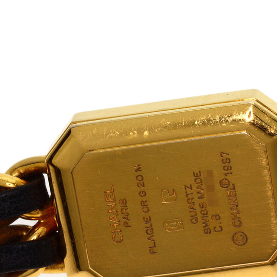 CHANEL Watches Quartz H0001 Gold Plated gold Premiere M black dial