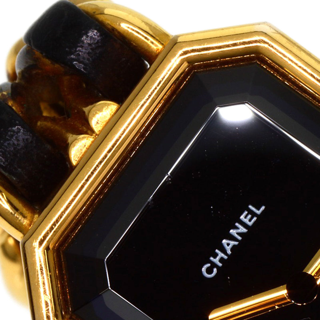 CHANEL Watches Quartz H0001 Gold Plated gold Premiere M black dial