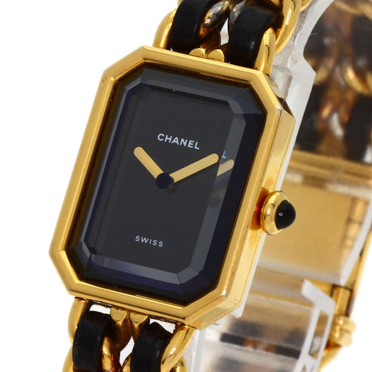 CHANEL Watches Quartz H0001 Gold Plated gold Premiere M black dial
