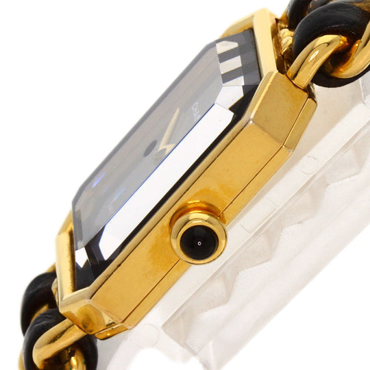 CHANEL Watches Quartz H0001 Gold Plated gold Premiere M black dial