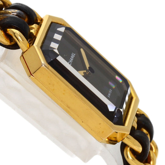 CHANEL Watches Quartz H0001 Gold Plated gold Premiere M black dial