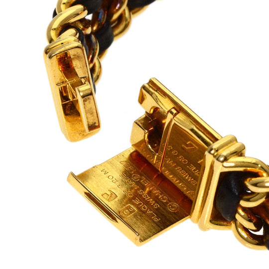CHANEL Watches Quartz H0001 Gold Plated gold Premiere M black dial