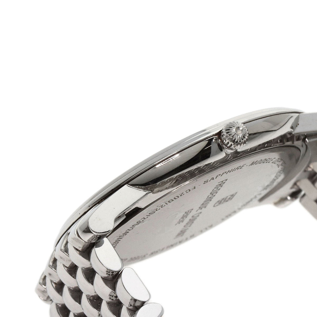 FREDERIQUE CONSTANT Watches Quartz FC200/220/235/245X4S25/6 Stainless Steel , Stainless Steel Silver Small Second Date Silver dial mens Used Authentic