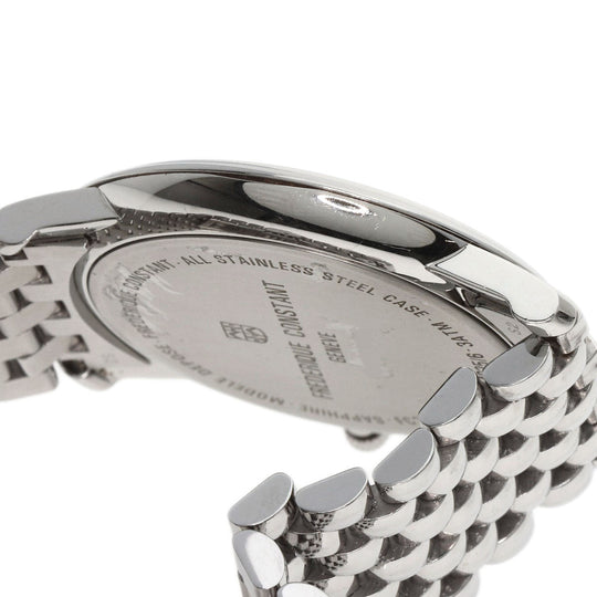 FREDERIQUE CONSTANT Watches Quartz FC200/220/235/245X4S25/6 Stainless Steel , Stainless Steel Silver Small Second Date Silver dial mens Used Authentic