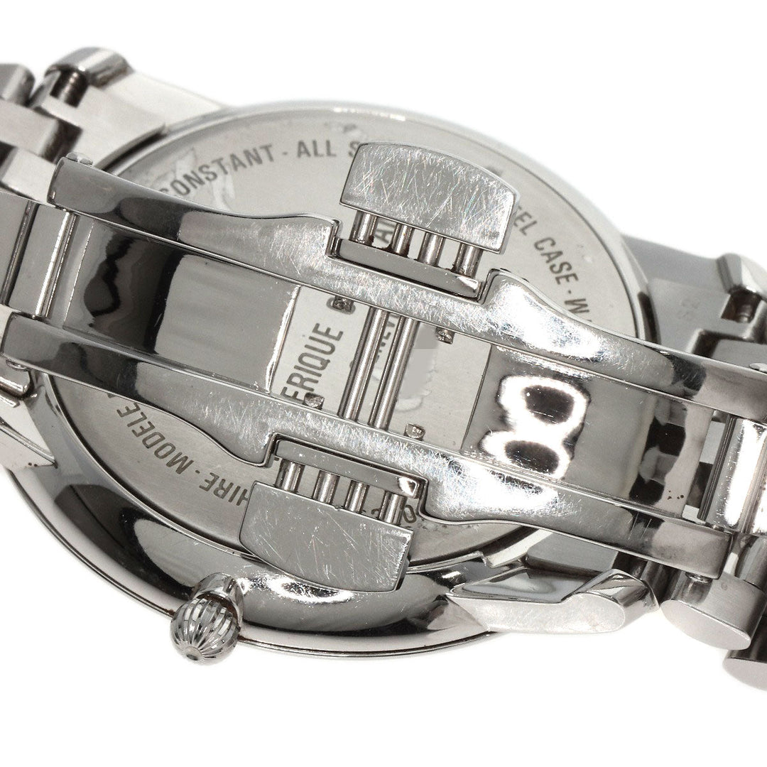 FREDERIQUE CONSTANT Watches Quartz FC200/220/235/245X4S25/6 Stainless Steel , Stainless Steel Silver Small Second Date Silver dial mens Used Authentic