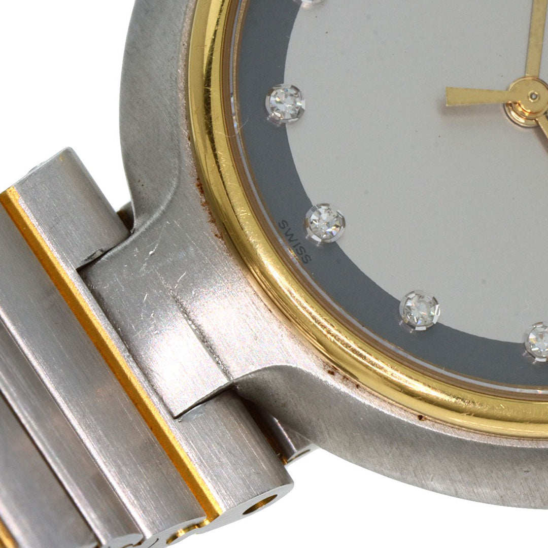 Dunhill Watches Quartz Stainless Steel , Stainless Steel , Gold Plated Silver Millennium Silver dial mens Used Authentic