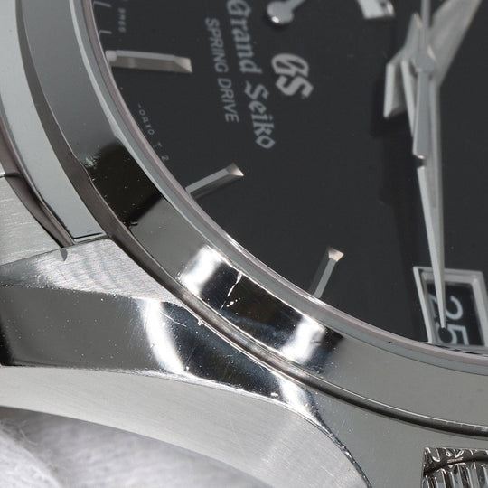 SEIKO Watches Spring drive SBGA073 Stainless Steel , Stainless Steel Silver Grand Seiko Spring Drive Master Shop Limited gray dial mens Used Authentic