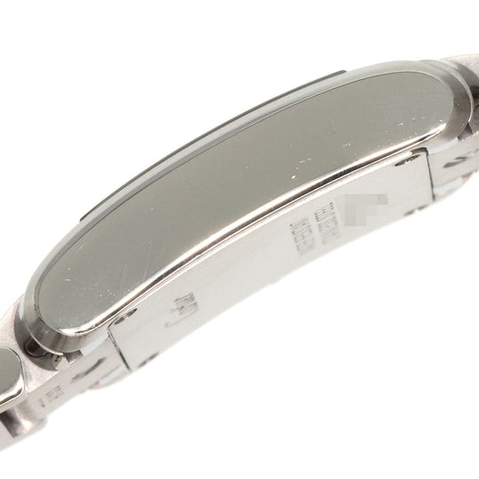 CARTIER Watches Quartz W51026Q3 Stainless Steel , Stainless Steel Silver Tank Francaise SM Asia Limited black dial Women Used Authentic