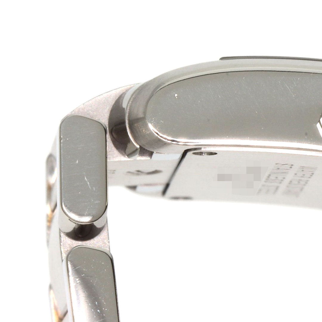 CARTIER Watches Quartz W51026Q3 Stainless Steel , Stainless Steel Silver Tank Francaise SM Asia Limited black dial Women Used Authentic