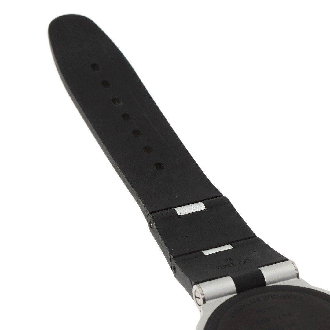 BVLGARI Watches Mechanical Automatic BB40AT Aluminum, Rubber black aluminum black dial mens Used Authentic
