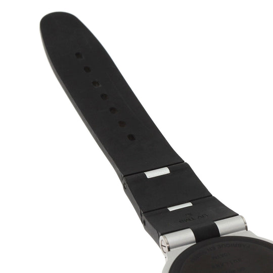 BVLGARI Watches Mechanical Automatic BB40AT Aluminum, Rubber black aluminum black dial mens Used Authentic