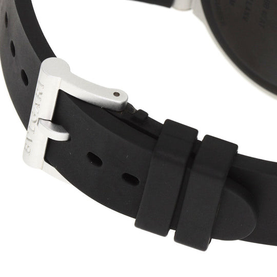 BVLGARI Watches Mechanical Automatic BB40AT Aluminum, Rubber black aluminum black dial mens Used Authentic
