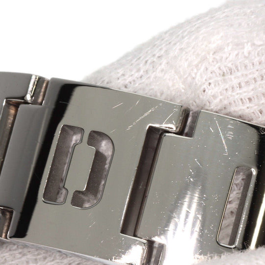 FENDI Watches Quartz 3150L Stainless Steel , Stainless Steel Silver Square face Orange dial Women Used Authentic