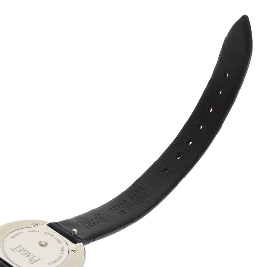 PIAGET Watches Quartz G0A43080 Stainless Steel, Leather Silver Possession Diamond Silver dial Women Used Authentic